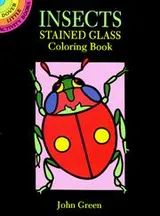 Cover of Insects Stained Glass Coloring Book