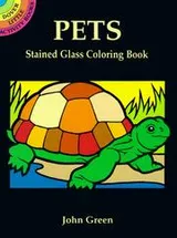 Cover of Pets Stained Glass Coloring Book