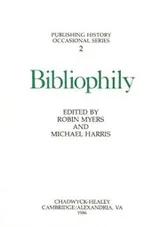 Cover of Bibliophily