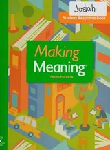 Cover of Making meaning classroom package