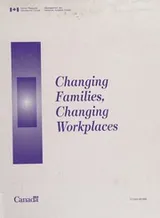 Cover of Travail et famille ... vers des solutions innovatrices