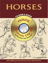 Cover of Horses CD-ROM and Book