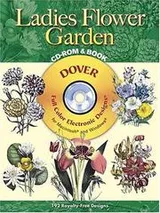 Cover of Ladies' Flower Garden CD-ROM and Book