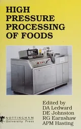 Cover of High pressure processing of foods