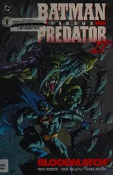 Cover of Batman versus Predator