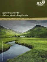 Cover of Economic appraisal of environmental regulation