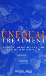 Cover of Unequal treatment