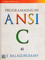 Cover of Programming in ANSI C