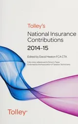 Cover of Tolley's National Insurance contributions 2014-15