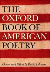 Cover of The Oxford book of American poetry