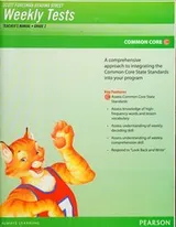Cover of Scott Foresman weekly tests
