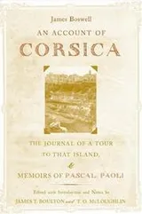 Cover of An account of Corsica, the journal of a tour to that island; and memoirs of Pascal Paoli