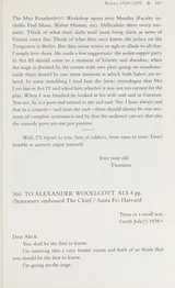 Cover of Selected Letters of Thornton Wilder