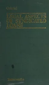 Cover of Legal aspects of syndicated loans
