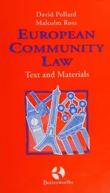 Cover of European Community Law