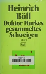 Cover of Dr Murkes Gesammeltes Schweigen