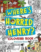Cover of Where's Horrid Henry Colouring Book