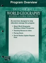 Cover of World Geography (Building a Global Perspective)