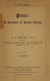 Cover of Paul, a servant of Jesus Christ