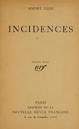 Cover of Incidences