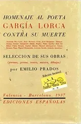 Cover of Homenaje al poeta Federico García Lorca