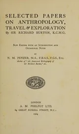 Cover of Selected papers on anthropology, travel & exploration