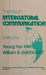 Cover of Theories in intercultural communication