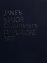 Cover of Jane's major companies of Europe