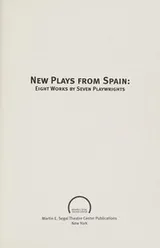 Cover of New Plays from Spain