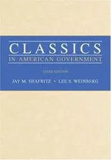 Cover of Classics in American Government