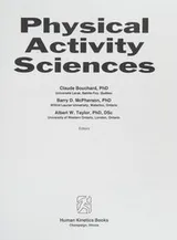 Cover of Physical activity sciences