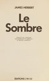 Cover of Le sombre