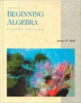 Cover of Beginning algebra