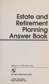 Cover of Estate and retirement planning answer book
