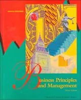 Cover of Business principles & management