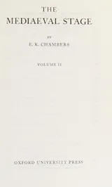Cover of The medieval stage