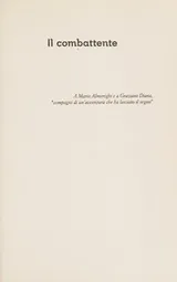 Cover of Il combattente