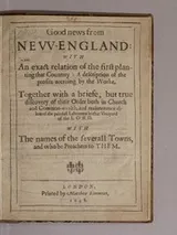 Cover of Good news from New-England