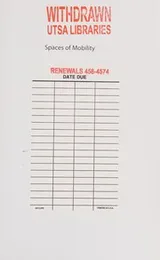 Cover of Spaces of mobility