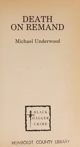 Cover of Death on Remand