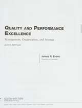 Cover of Quality and performance excellence