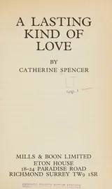 Cover of Lasting Kind of Love