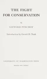 Cover of The fight for conservation