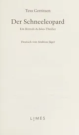 Cover of Der Schneeleopard