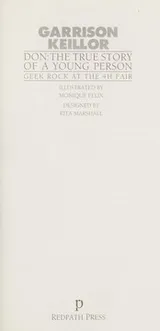 Cover of Don the True Story of a Young Person