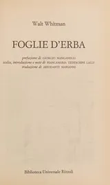 Cover of Foglie d'erba