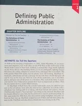 Cover of Introducing public administration