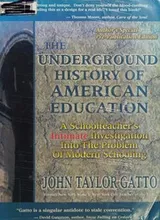 Cover of The underground history of American education