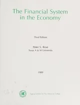 Cover of The financial system in the economy
