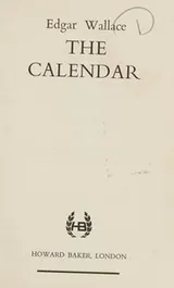 Cover of The calendar